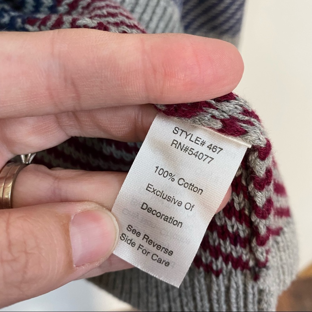 CAbi Style 467 Color Block Blanket Cardigan - Picture 8 of 11